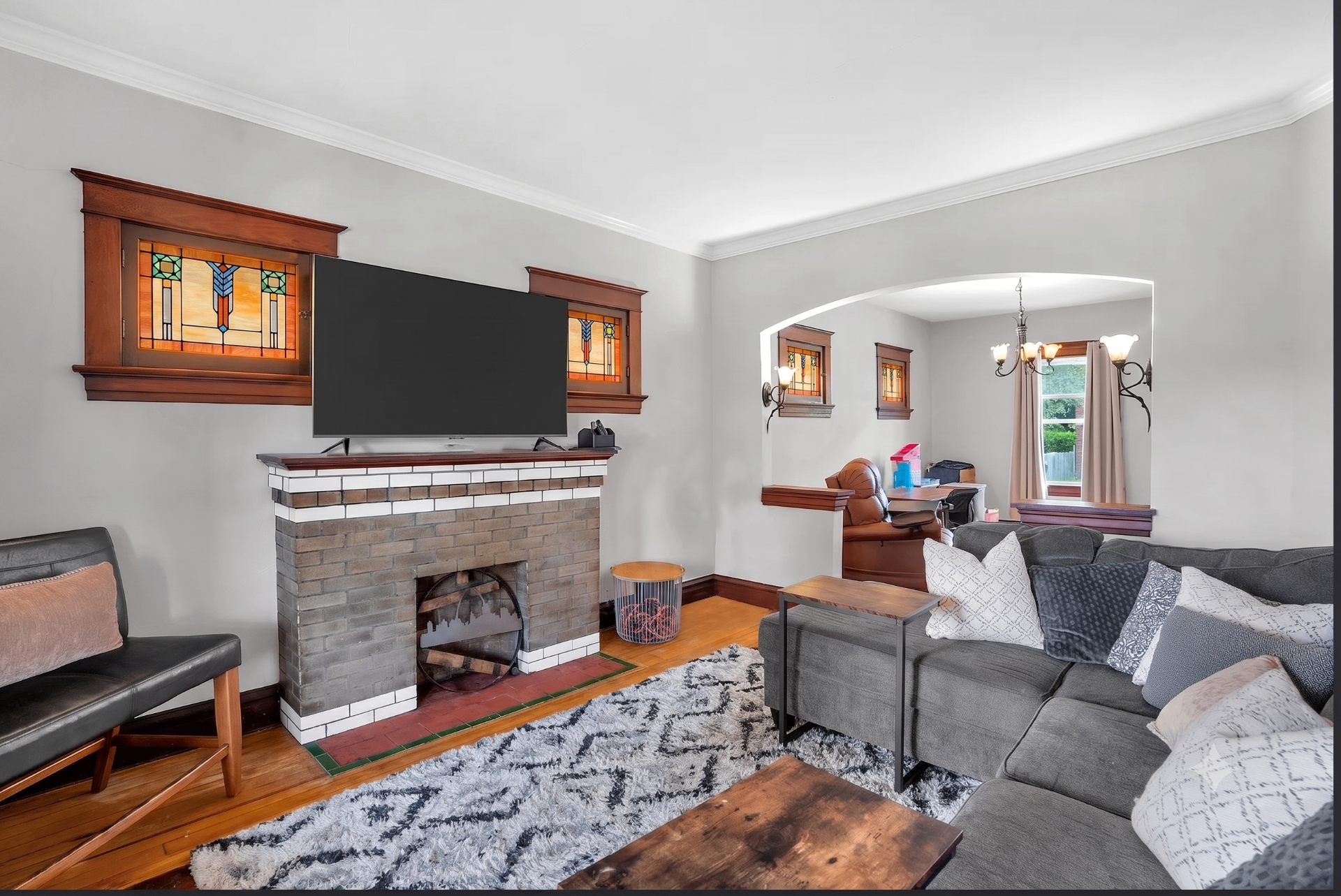 Saint Louis South City living room repaint - refresh — after